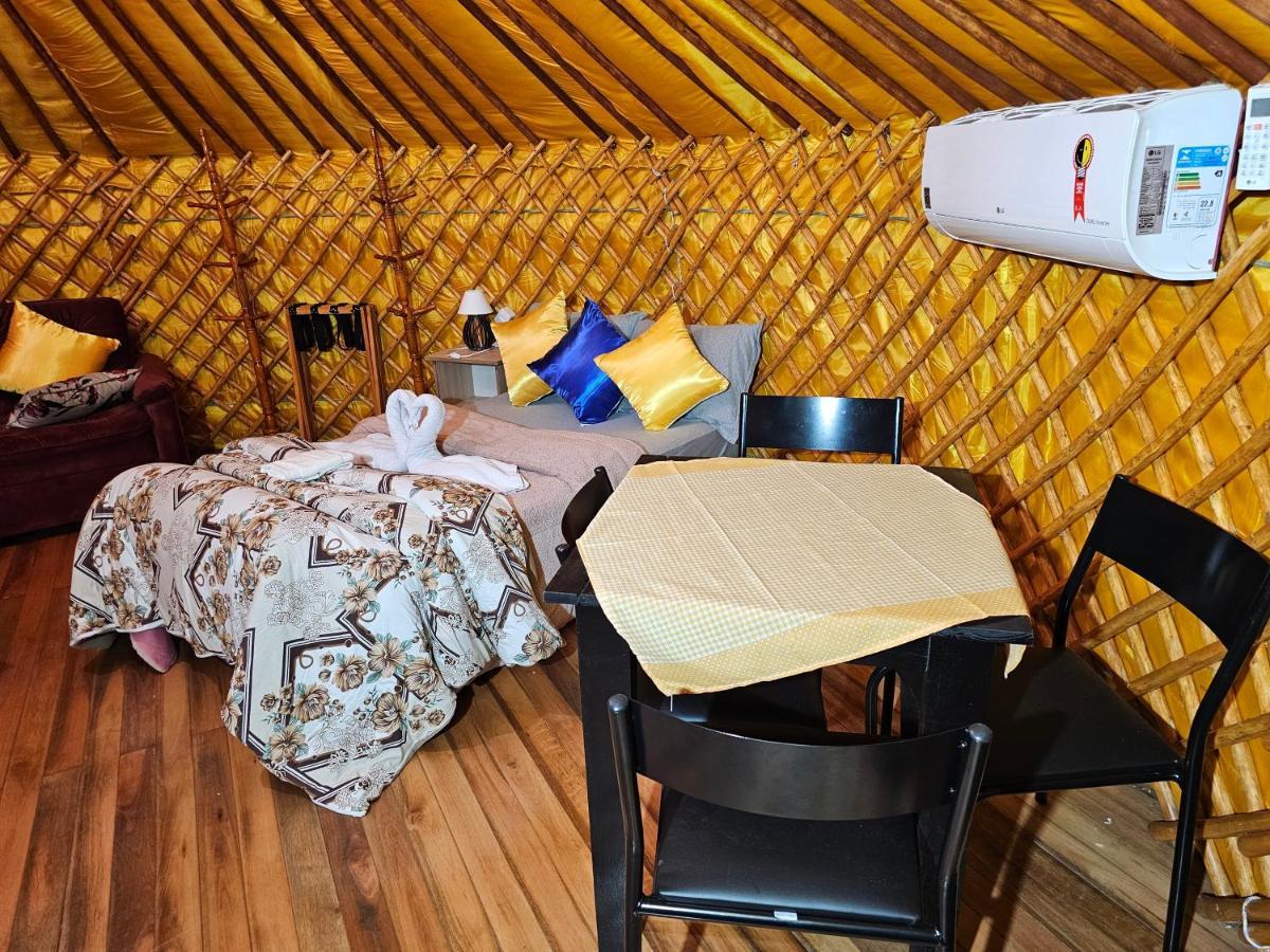 Casa Campo Yurt 1 Gengiscan tenda mongólica wifi Urubici Exterior foto
